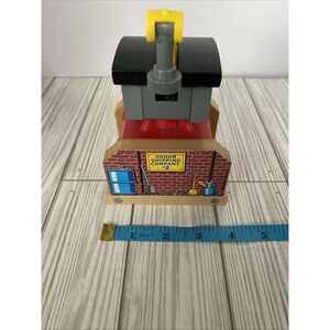 Thomas Friends Wooden Railway Sodor Shipping Company #2 Crane Tank Engine Train